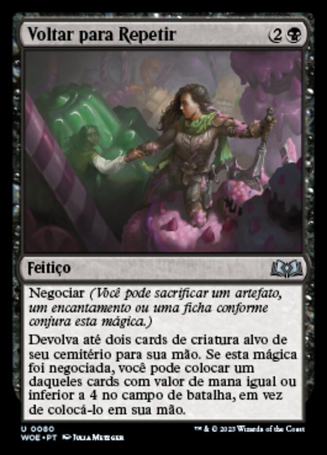 Voltar para Repetir - Wilds of Eldraine