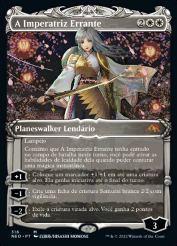A Imperatriz Errante - Kamigawa: Neon Dynasty