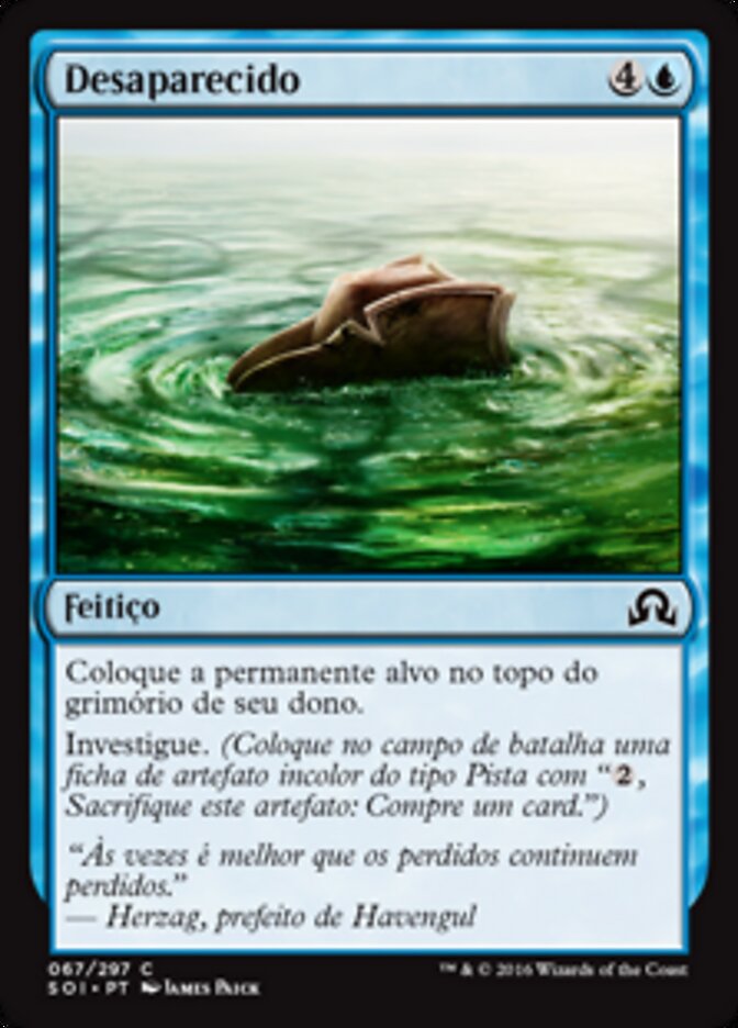 Desaparecido - Shadows over Innistrad