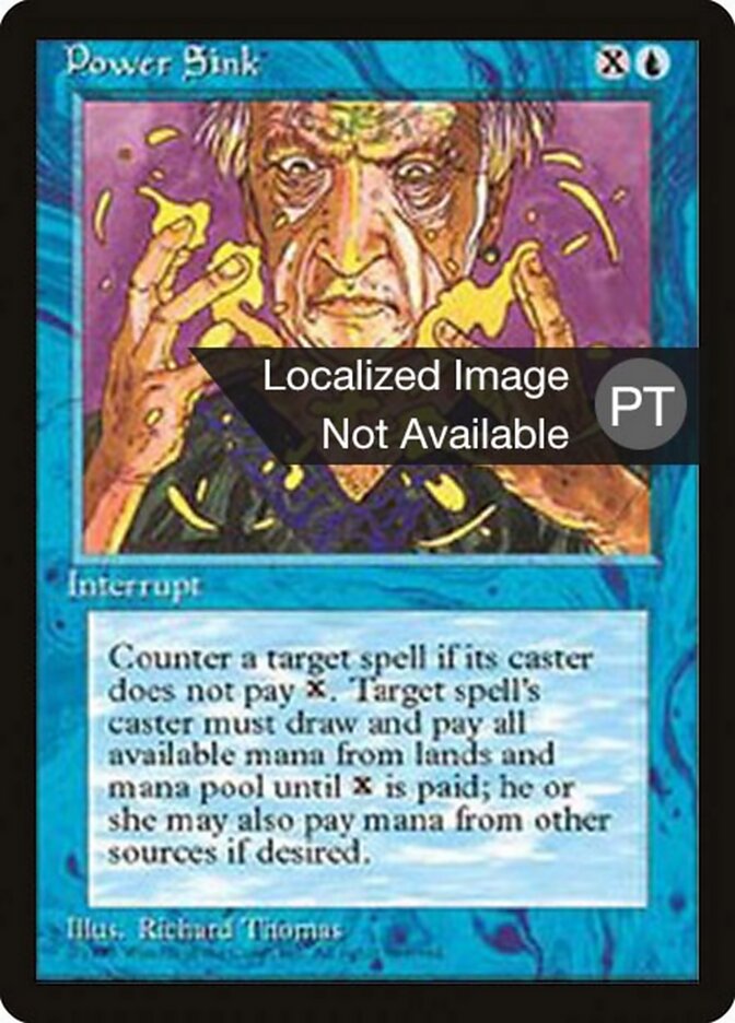 Sorvedouro de Mana - Fourth Edition Foreign Black Border
