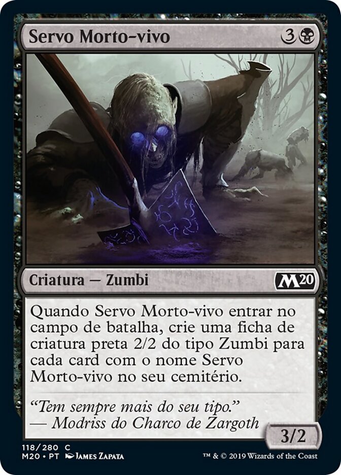Servo Morto-vivo - Core Set 2020