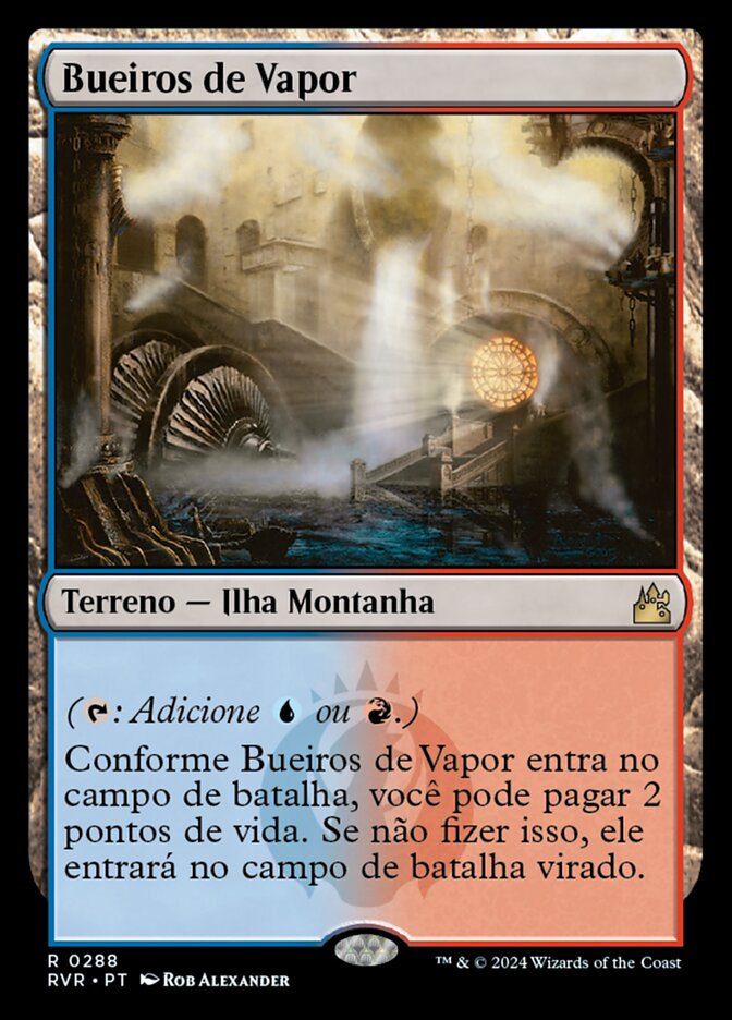 Bueiros de Vapor - Ravnica Remastered