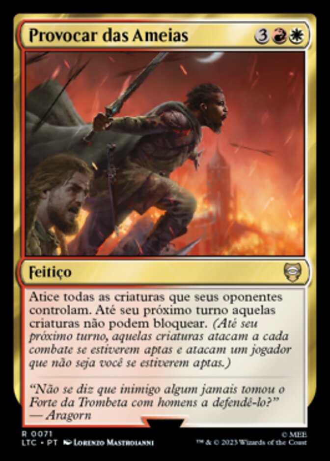 Provocar das Ameias - Tales of Middle-earth Commander
