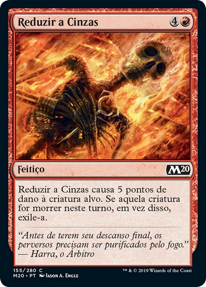 Reduzir a Cinzas - Core Set 2020