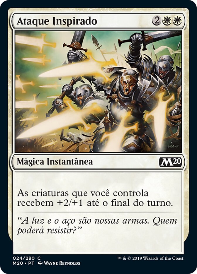 Ataque Inspirado - Core Set 2020
