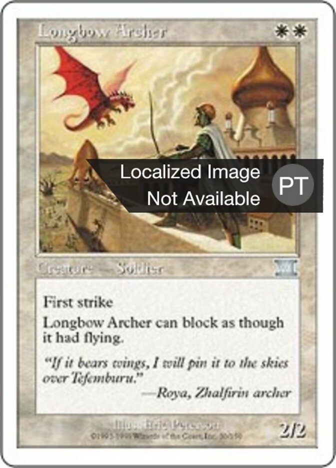 Arqueiro de Arco Longo - Classic Sixth Edition