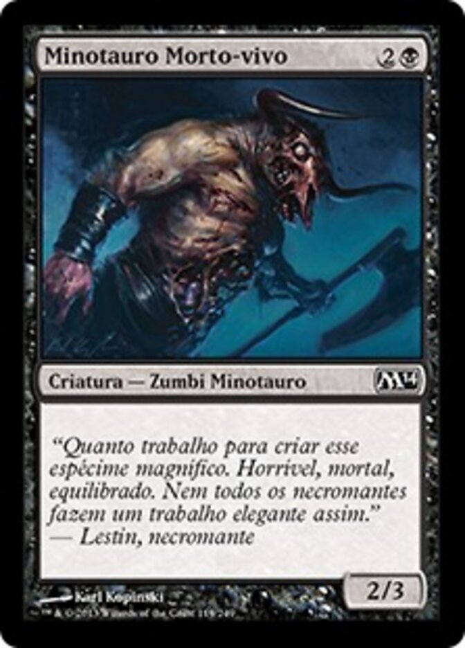 Minotauro Morto-vivo - Magic 2014