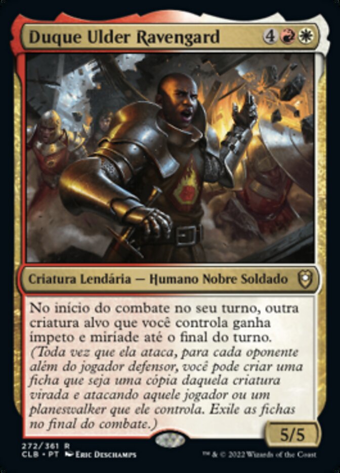 Duque Ulder Ravengard - Commander Legends: Battle for Baldur's Gate