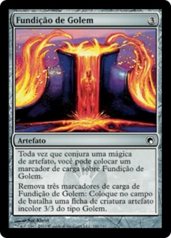 Fundição de Golem - Scars of Mirrodin