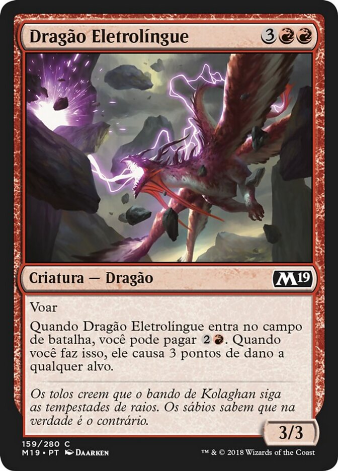 Dragão Eletrolíngue - Core Set 2019