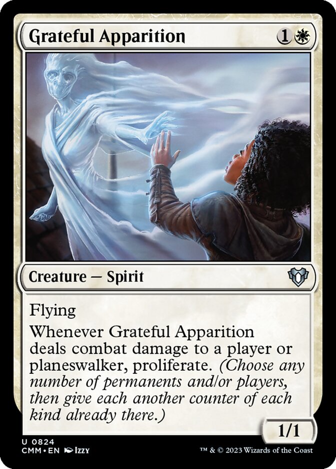 Grateful Apparition - Commander Masters