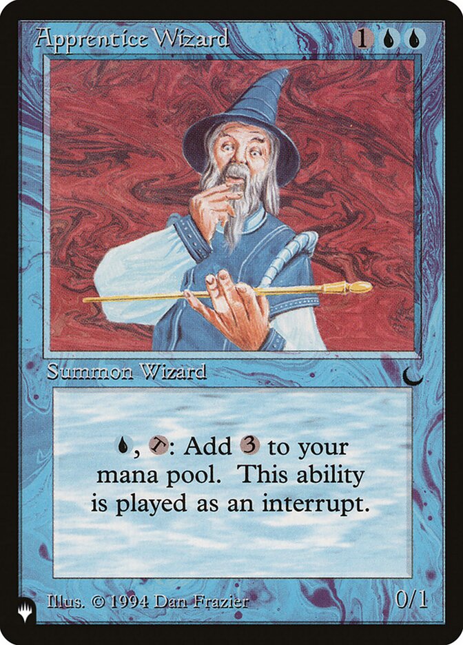 Apprentice Wizard - The List
