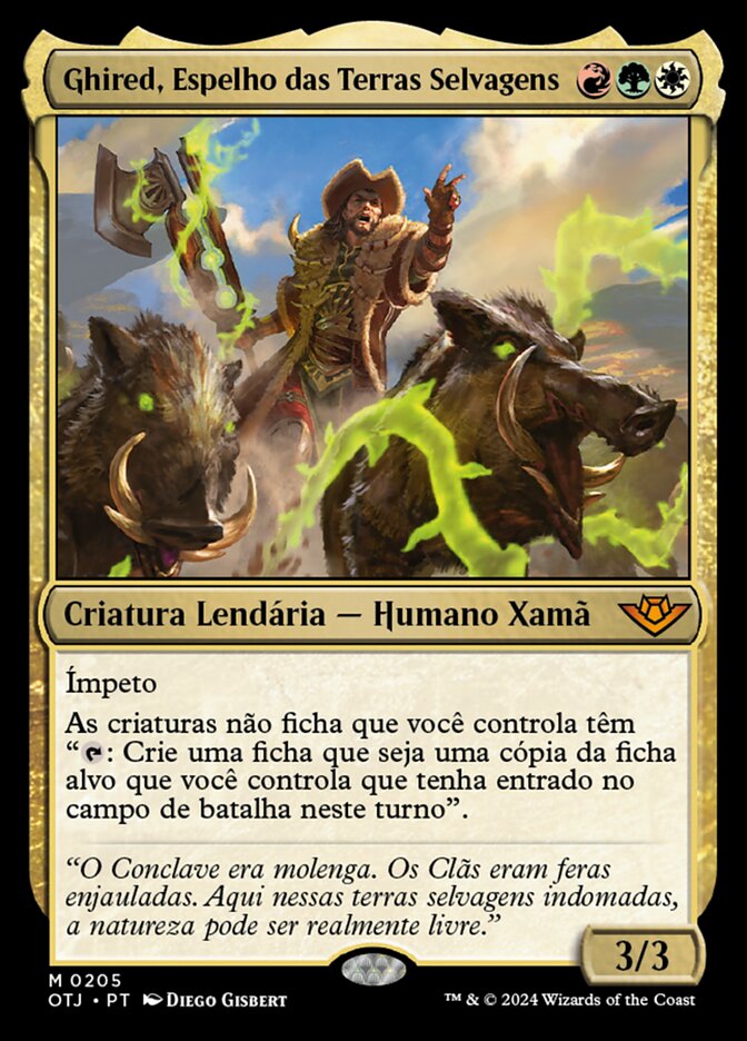 Ghired, Espelho das Terras Selvagens - Outlaws of Thunder Junction