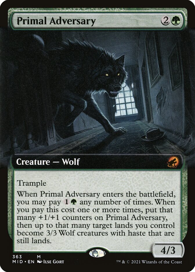 Primal Adversary - Innistrad: Midnight Hunt