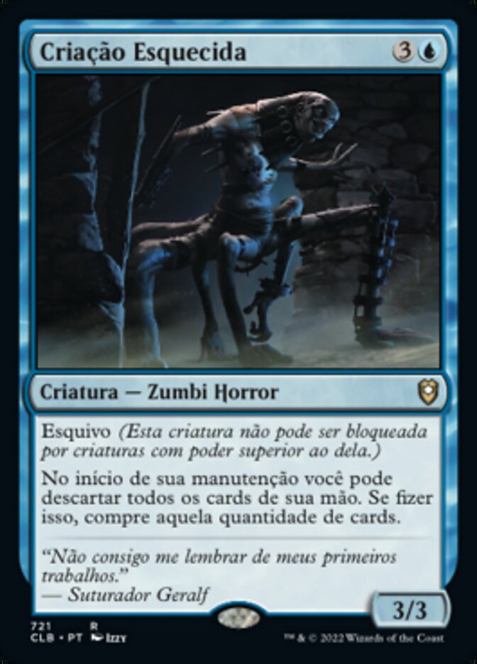 Criação Esquecida - Commander Legends: Battle for Baldur's Gate