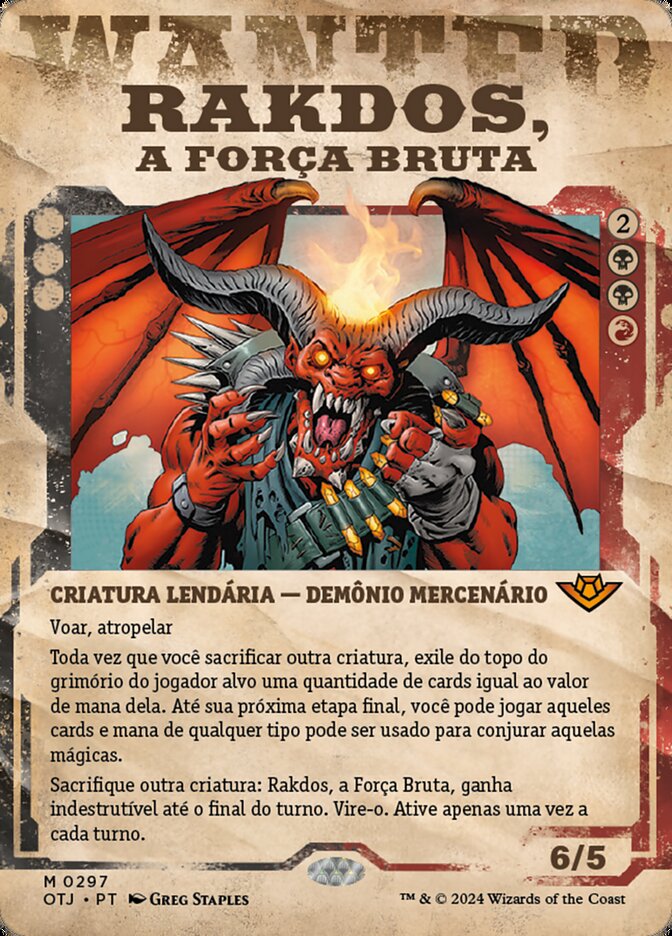 Rakdos, a Força Bruta - Outlaws of Thunder Junction