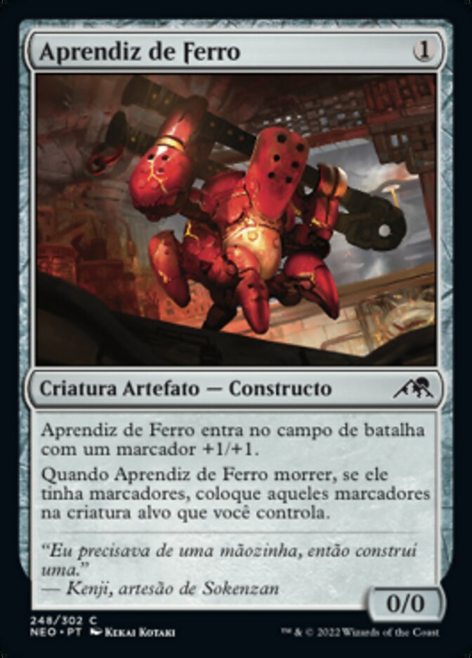 Aprendiz de Ferro - Kamigawa: Neon Dynasty