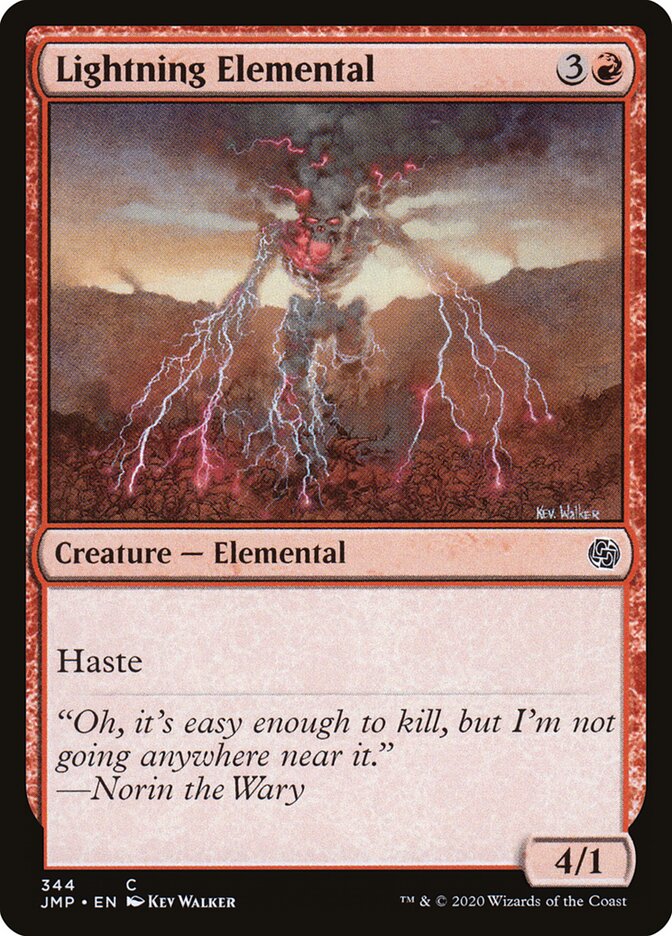 Lightning Elemental - Jumpstart