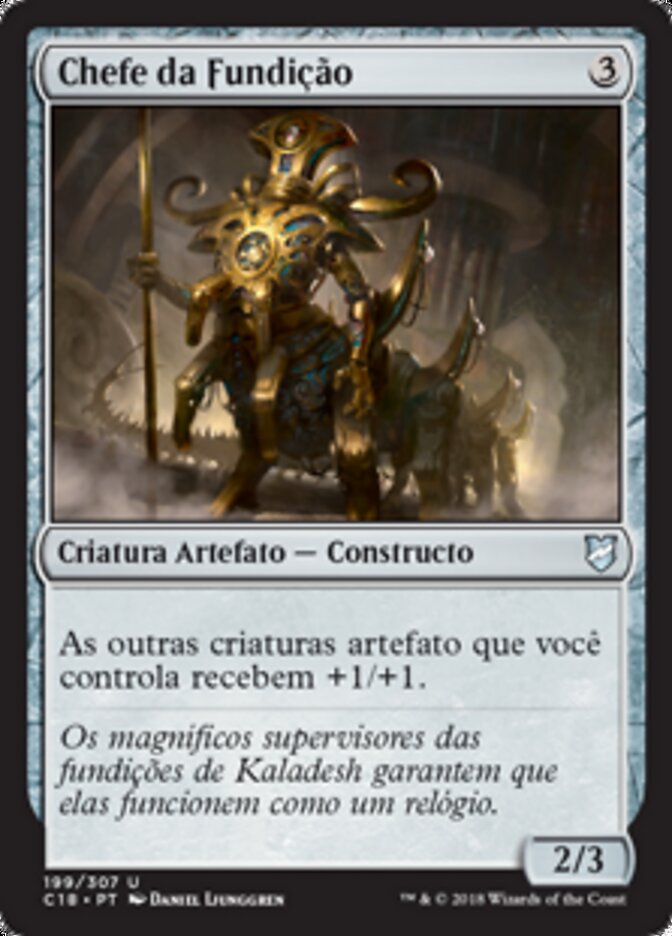 Chefe da Fundição - Commander 2018