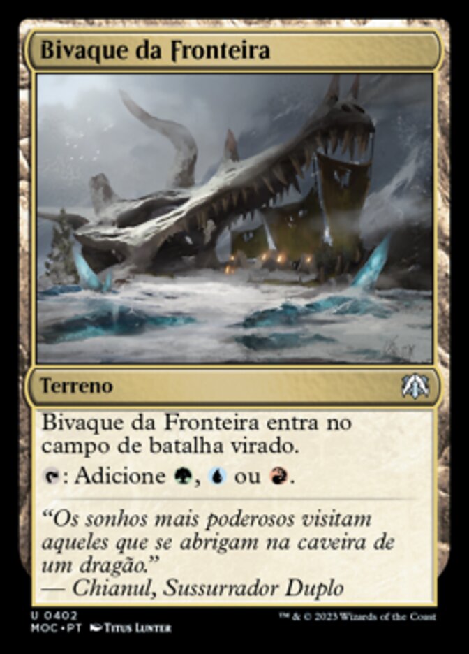 Bivaque da Fronteira - March of the Machine Commander