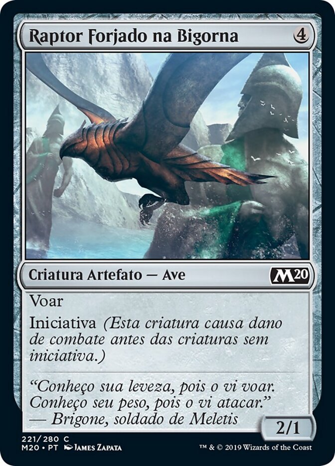 Raptor Forjado na Bigorna - Core Set 2020