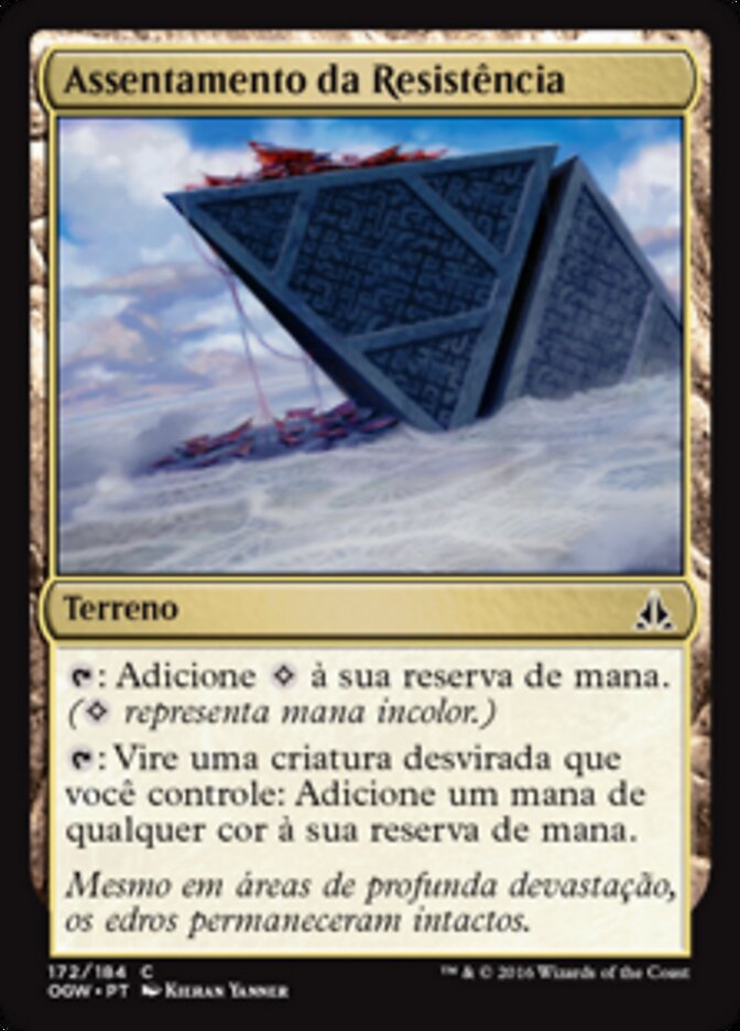 Assentamento da Resistência - Oath of the Gatewatch