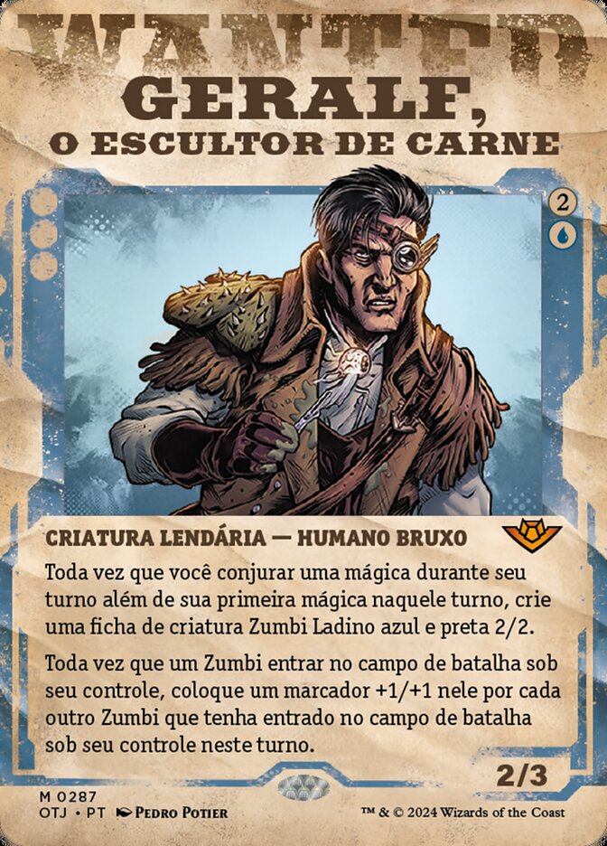 Geralf, o Escultor de Carne - Outlaws of Thunder Junction