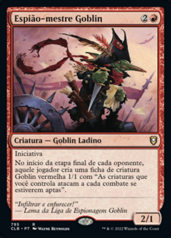 Espião-mestre Goblin - Commander Legends: Battle for Baldur's Gate