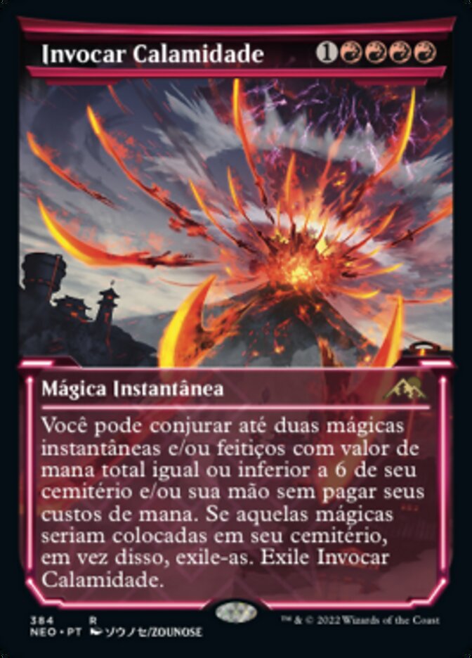 Invocar Calamidade - Kamigawa: Neon Dynasty