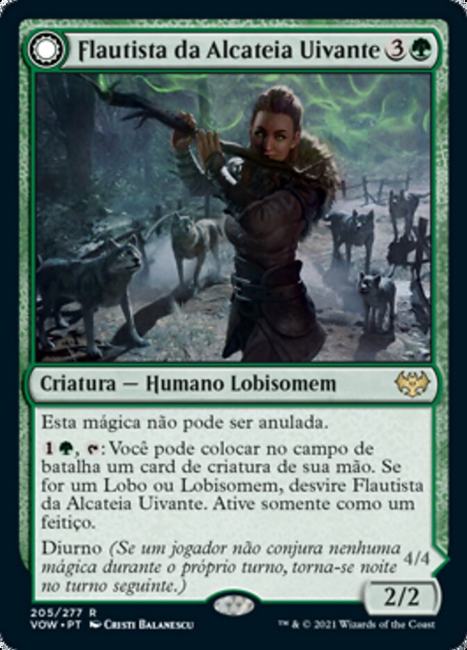 Howlpack Piper // Wildsong Howler - Innistrad: Crimson Vow