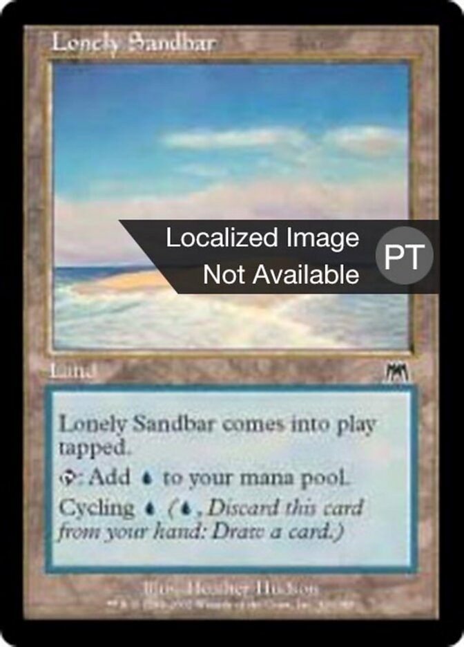 Banco de Areia Isolado - Onslaught
