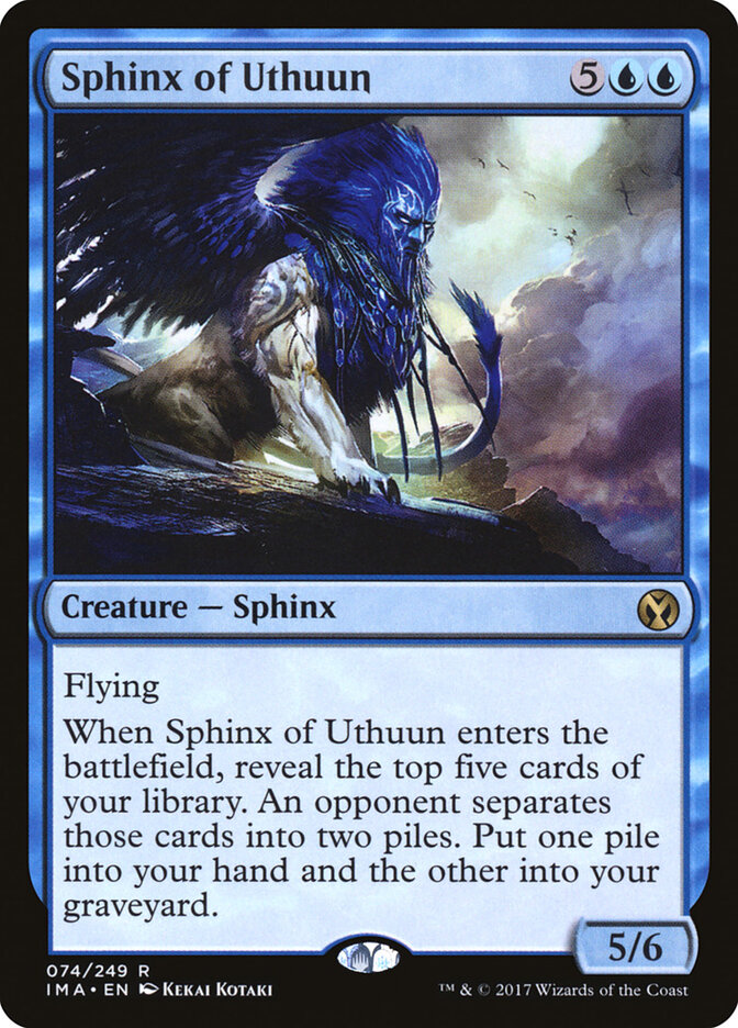 Sphinx of Uthuun - Iconic Masters