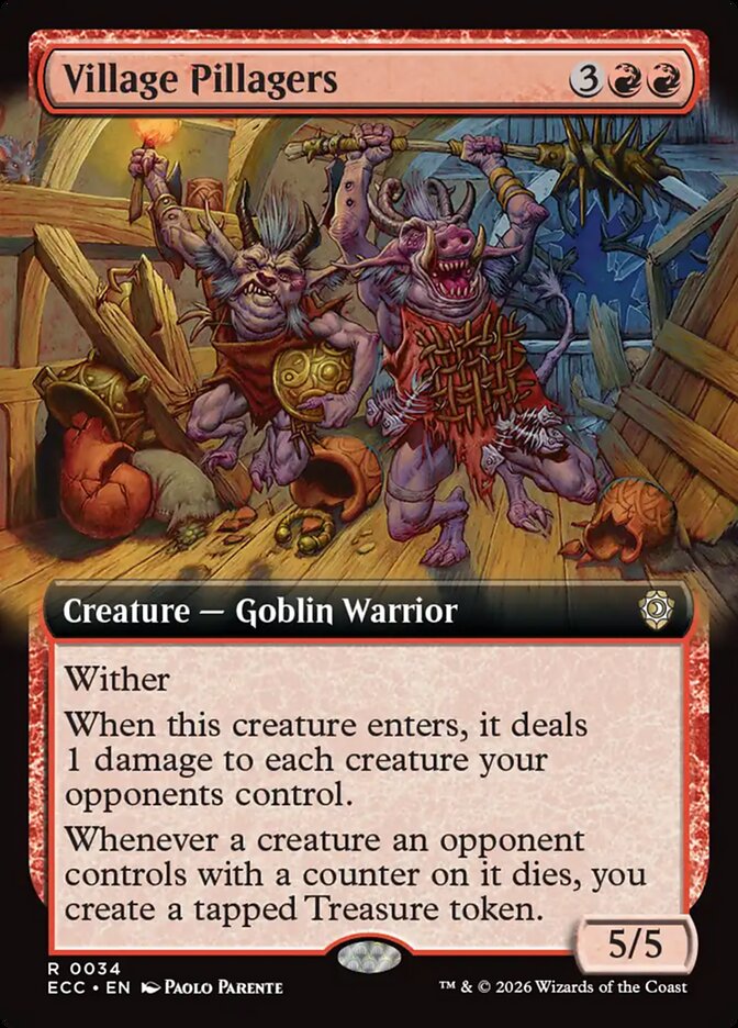 Village Pillagers - Lorwyn Eclipsed Commander