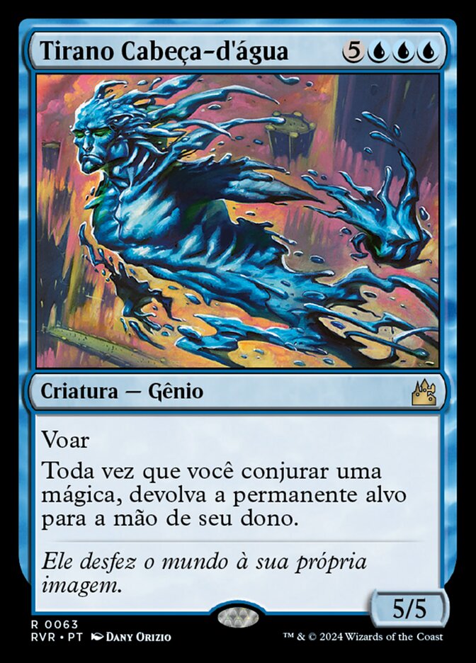 Tirano Cabeça-d'água - Ravnica Remastered