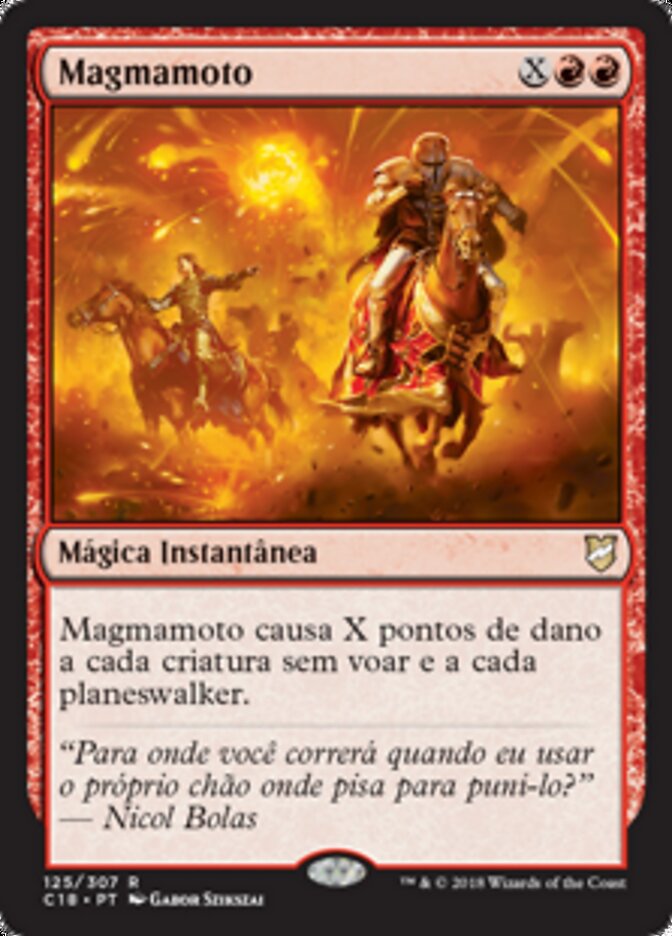 Magmamoto - Commander 2018