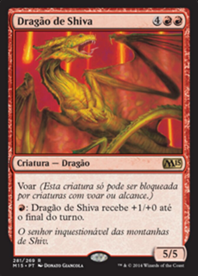 Dragão de Shiva - Magic 2015