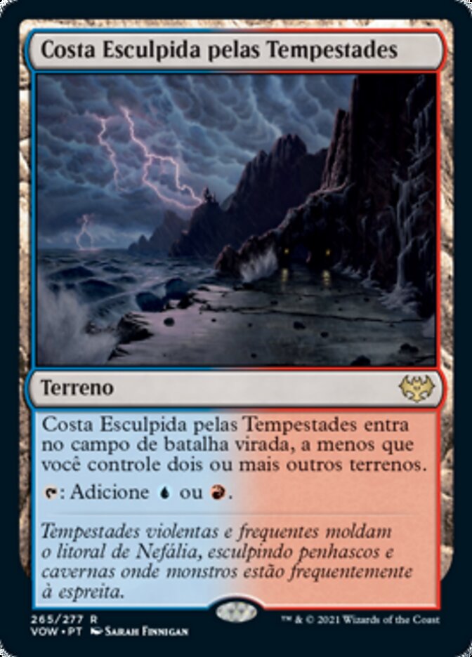 Costa Esculpida pelas Tempestades - Innistrad: Crimson Vow