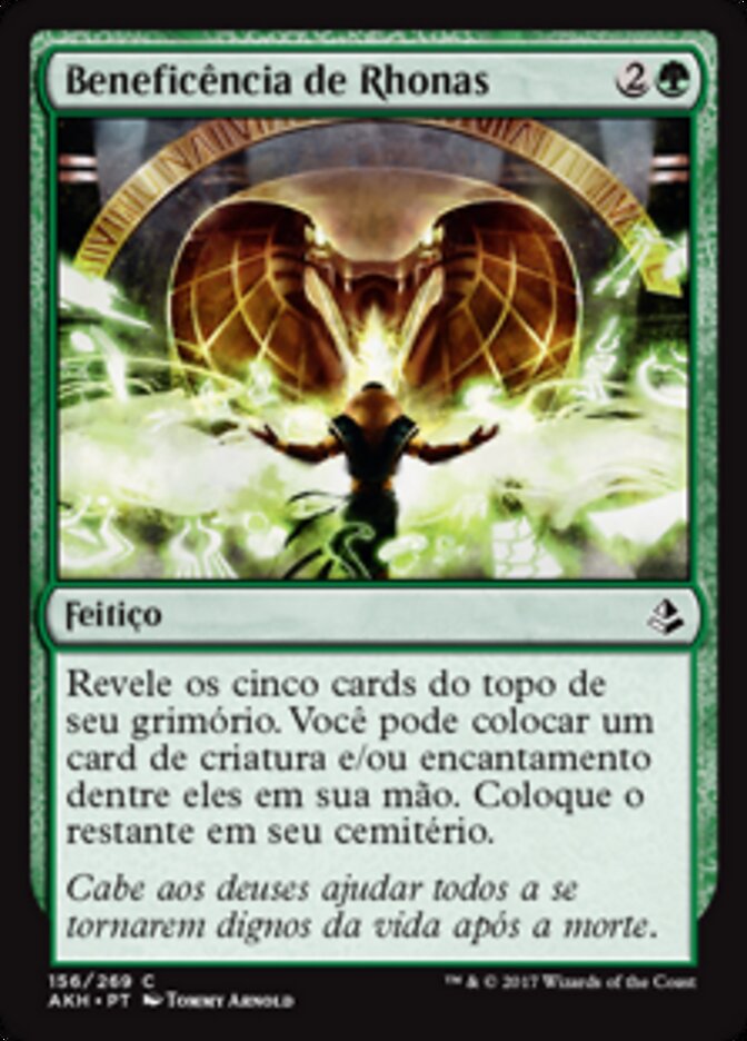 Beneficência de Rhonas - Amonkhet