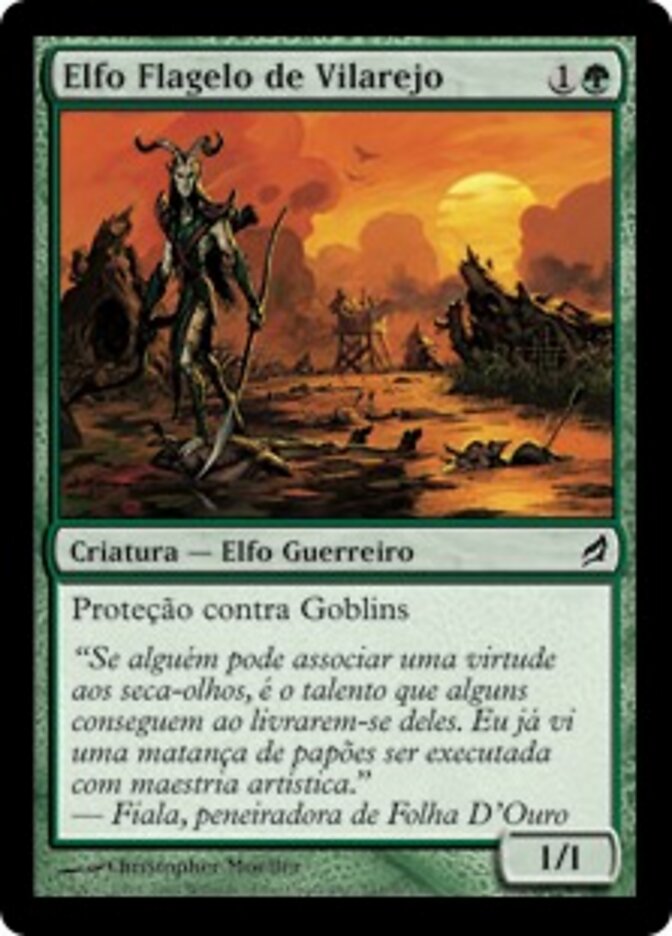 Elfo Flagelo de Vilarejo - Lorwyn