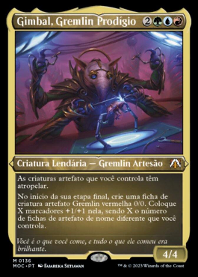 Gimbal, Gremlin Prodígio - March of the Machine Commander