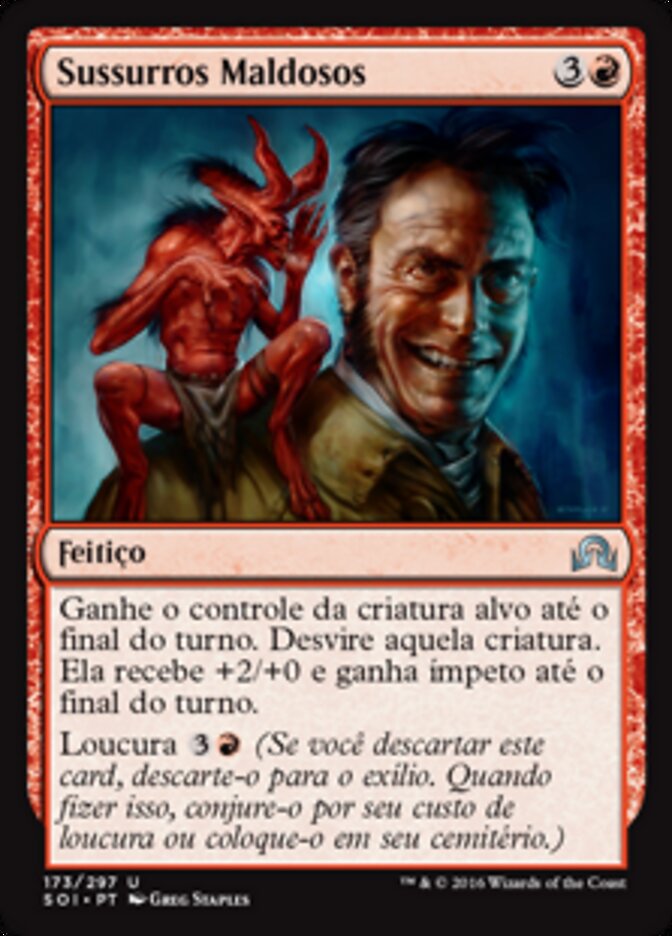 Sussurros Maldosos - Shadows over Innistrad