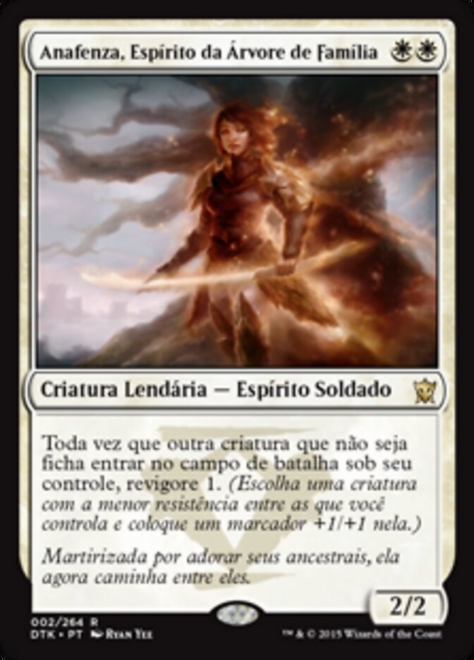 Anafenza, Espírito da Árvore de Família - Dragons of Tarkir