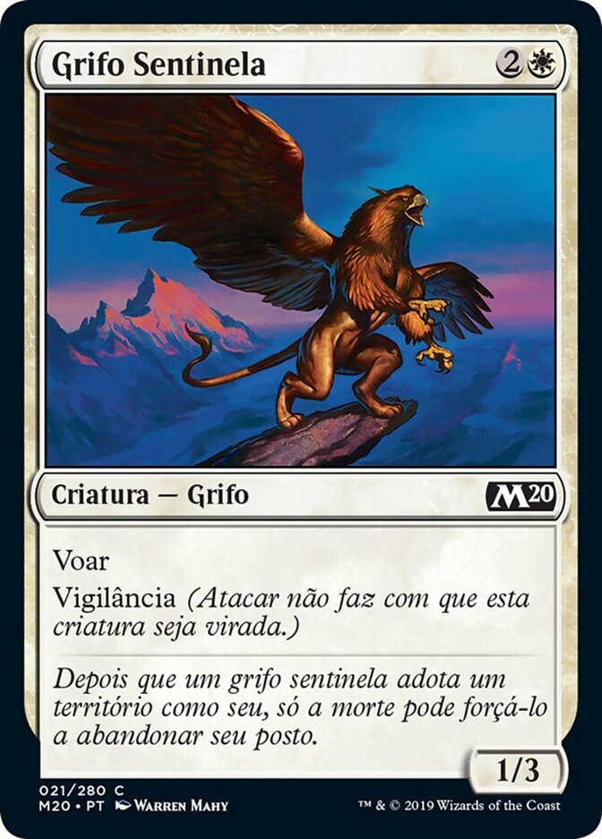 Grifo Sentinela - Core Set 2020