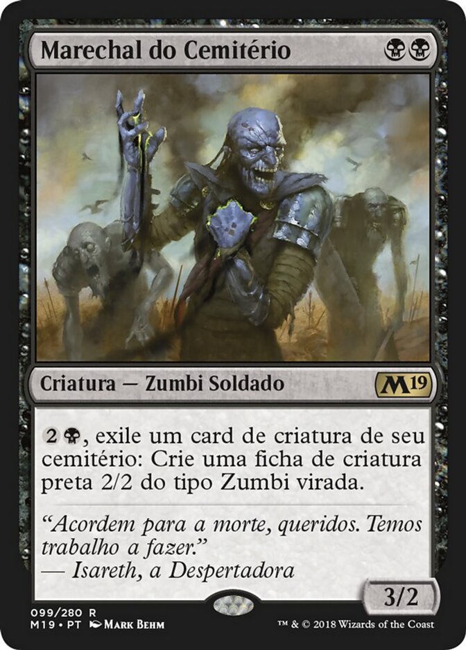 Marechal do Cemitério - Core Set 2019