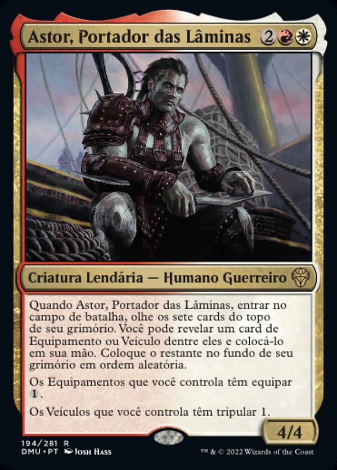 Astor, Portador das Lâminas - Dominaria United