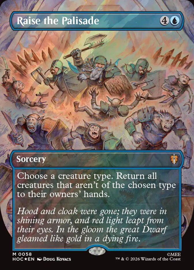 Raise the Palisade - The Hobbit Eternal