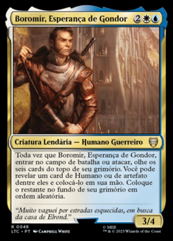 Boromir, Esperança de Gondor - Tales of Middle-earth Commander