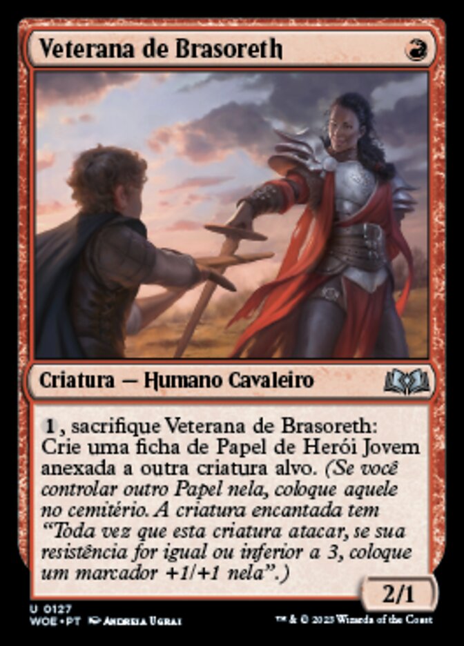 Veterana de Brasoreth - Wilds of Eldraine