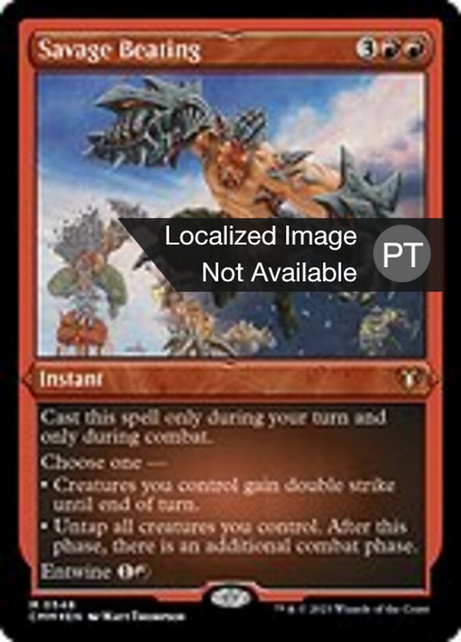 Espancamento Selvagem - Commander Masters