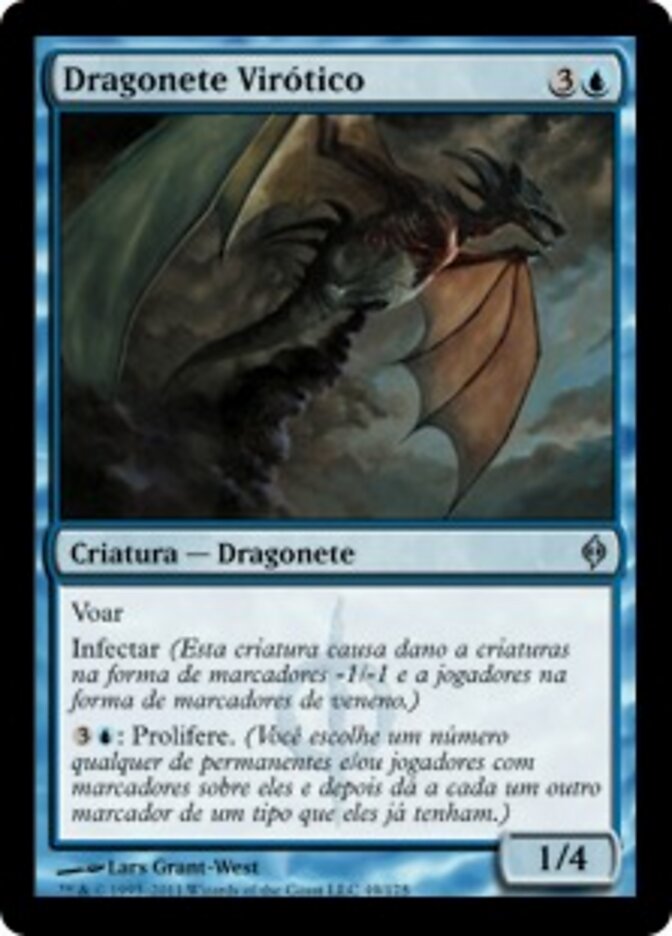 Dragonete Virótico - New Phyrexia